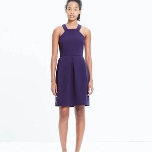 Madewell Cutaway Tank Mini Dress NWT Linen Blend Size XL New